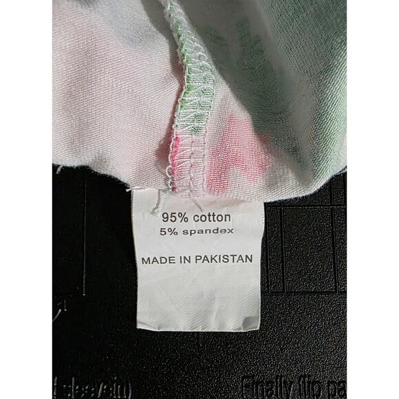 Barbara Gerwit Colorful Print Pull On Pants Resort Wear Size XL - Picture 5 of 6